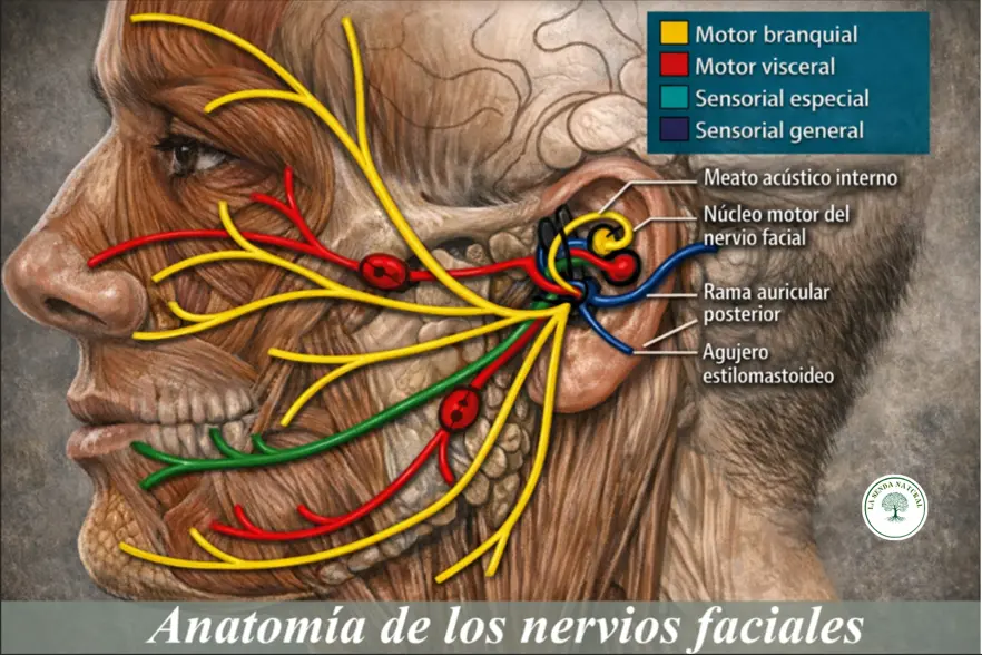 ANATOMIA DE LOS NERVIOS FACIALES