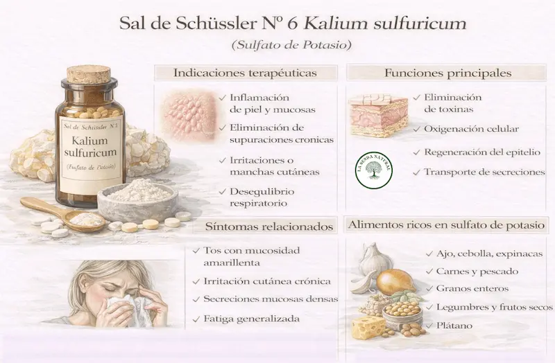 Sal Nº 6 Kalium Sulfuricum