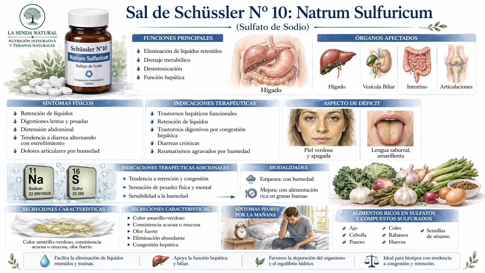 Generalidad Sal n-10 Natrum Sulfuricum