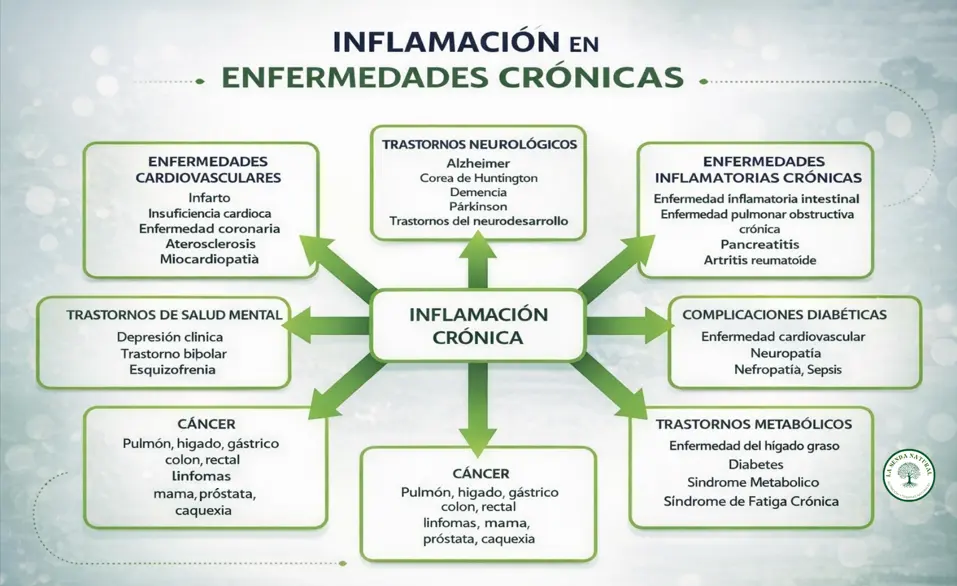 Inflamación y enfermedades crónicas