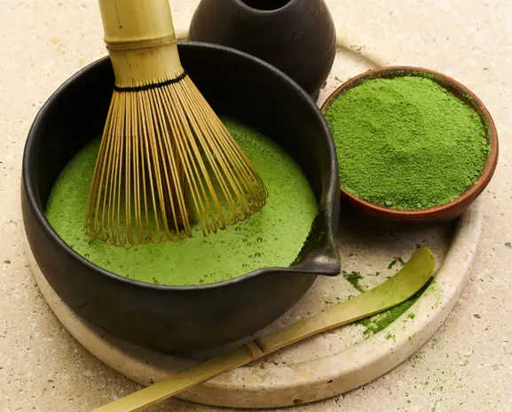 Preparación té matcha