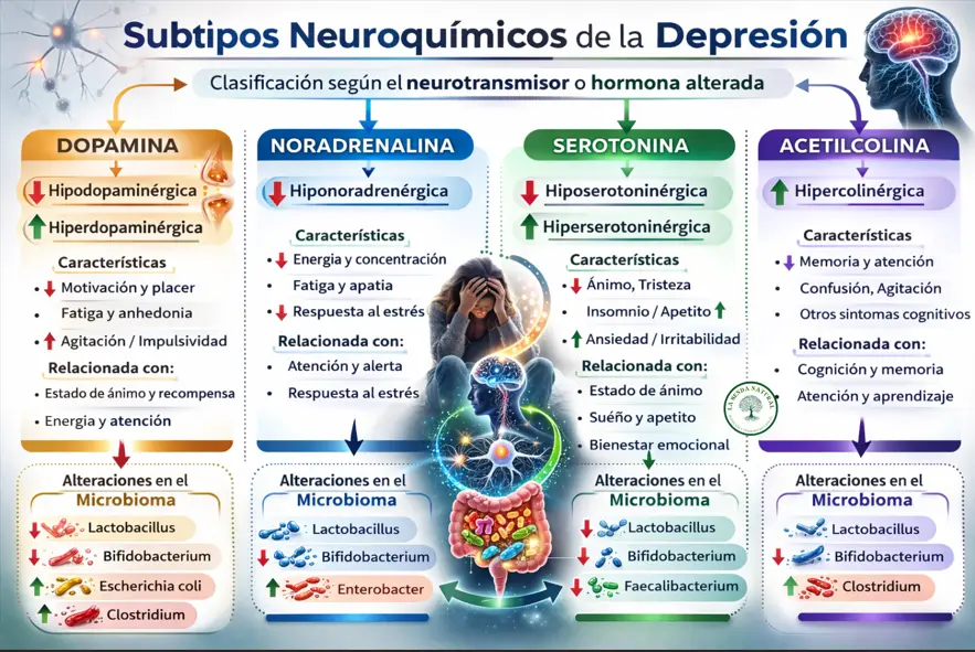 Subtipos de la depresión