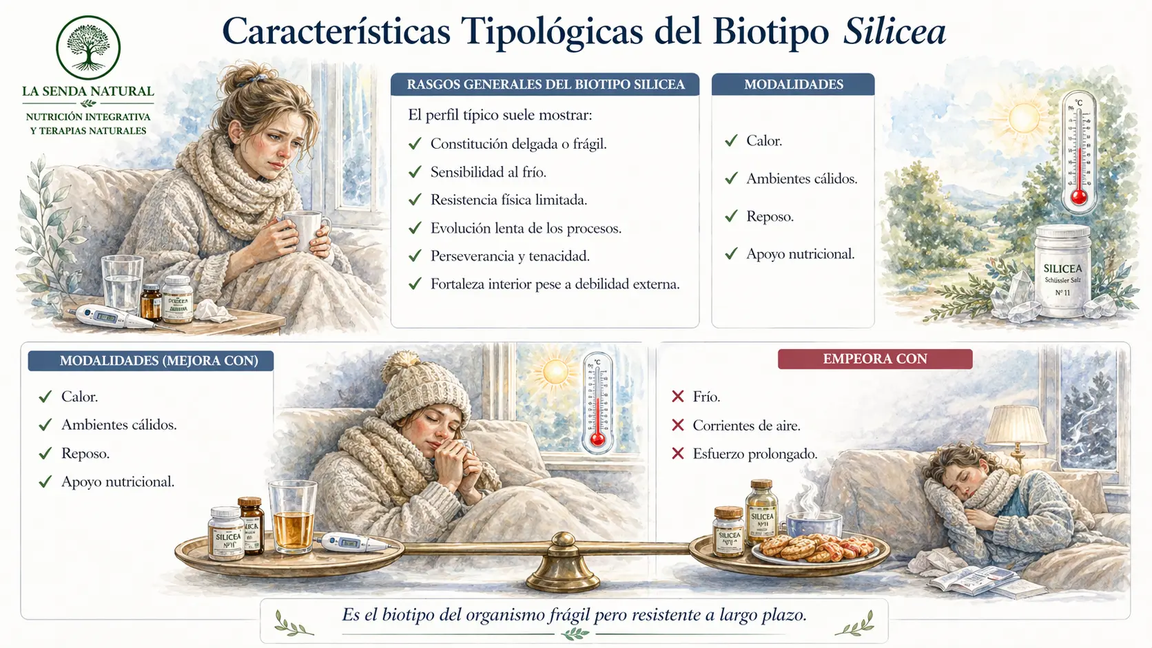 Tipología de la sal n-11 Silicea
