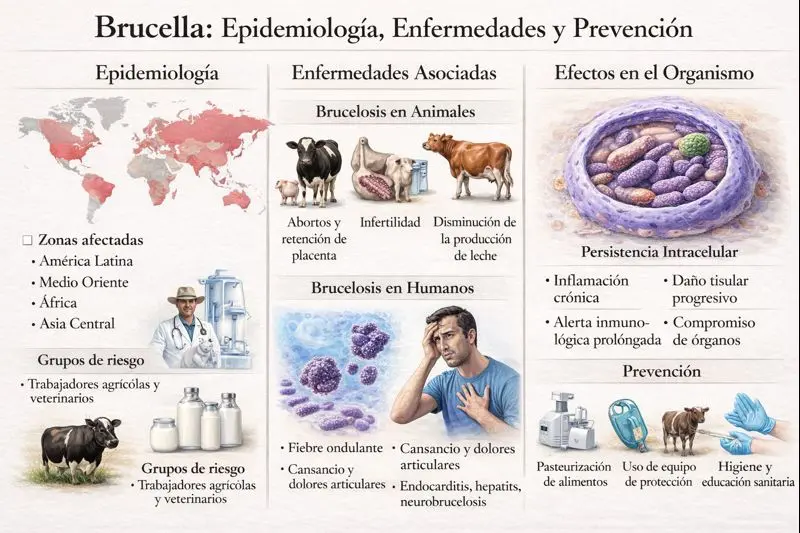 Qué hace la brucella