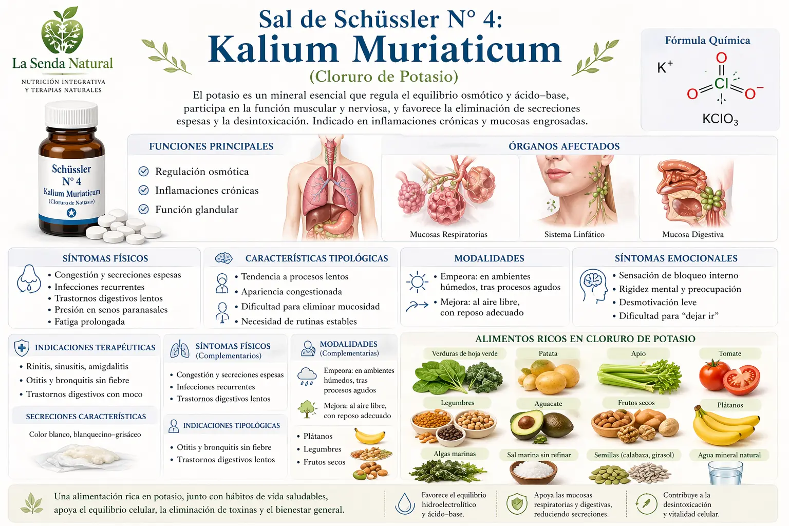 características de kalium muriaticum