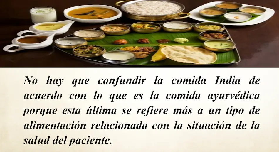 comida ayurvedica