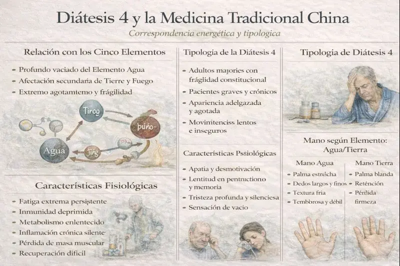 Diátesis 4 y medicina china