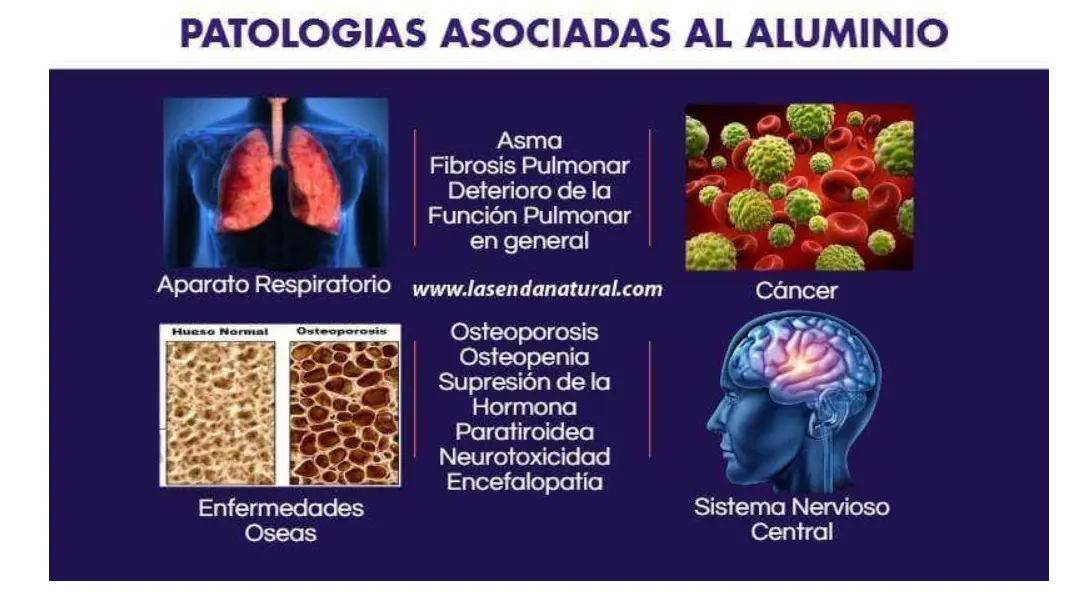 patologías asociadas al aluminio