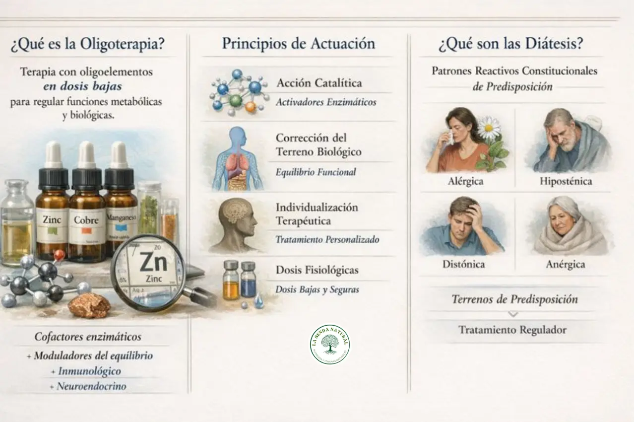 qué es la oligoterapia