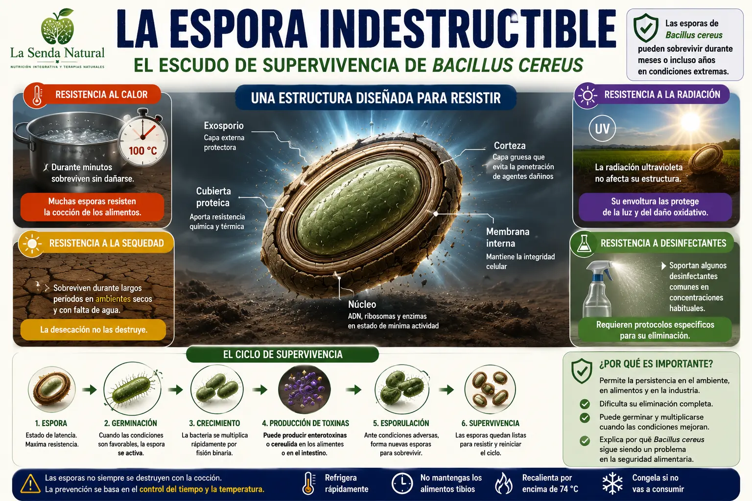 BACILLUS LA ESPORA INDESTRUCTIBLE