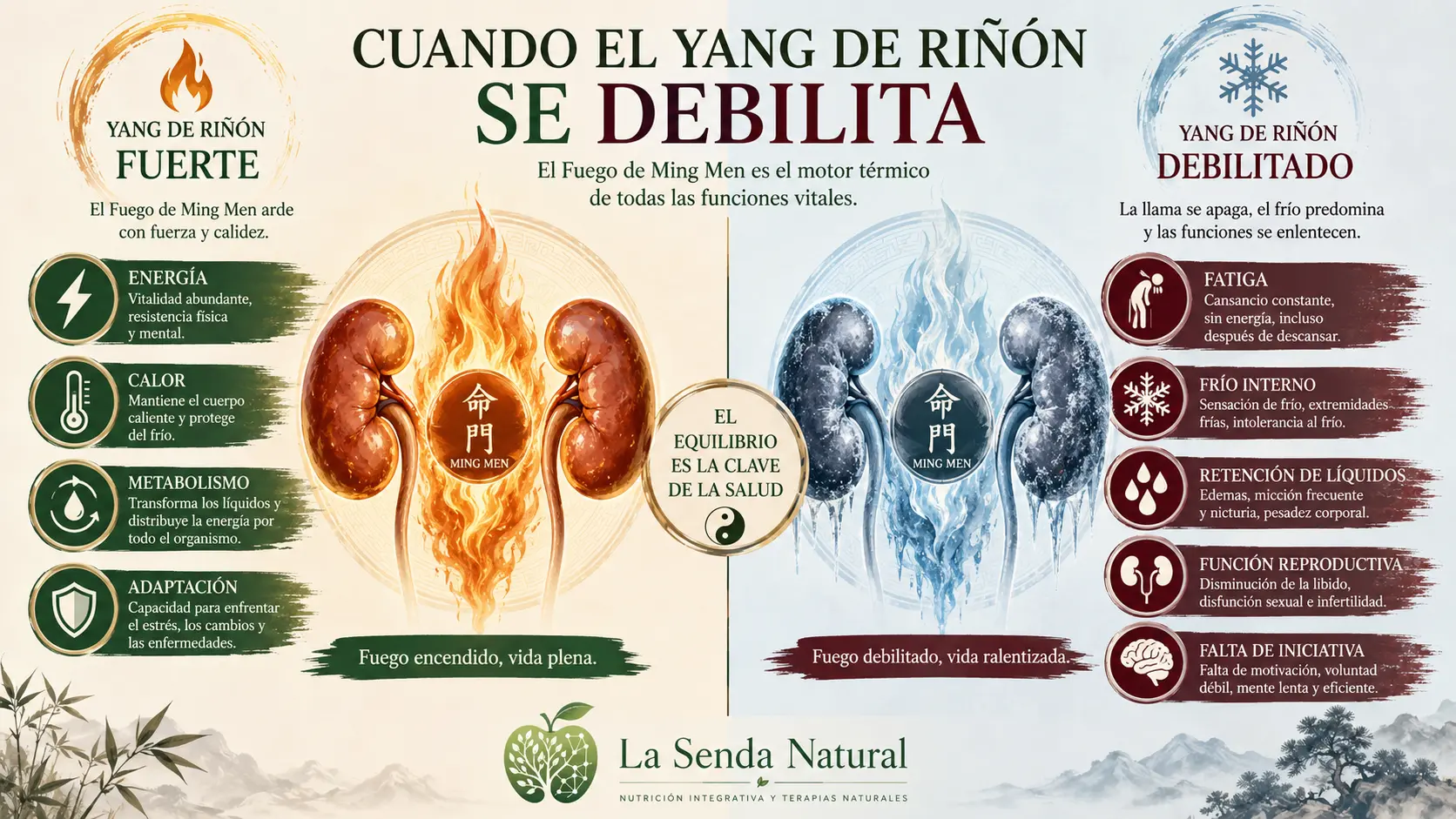 CUANDO EL YANG DE RIÑON SE DEBILITA