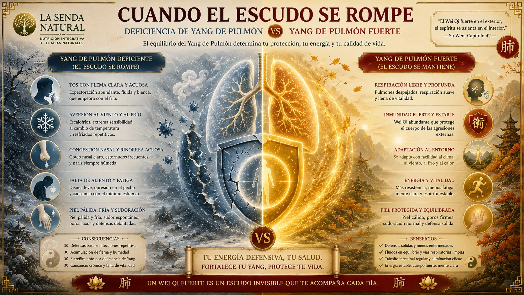 Cuando el escudo se rompe