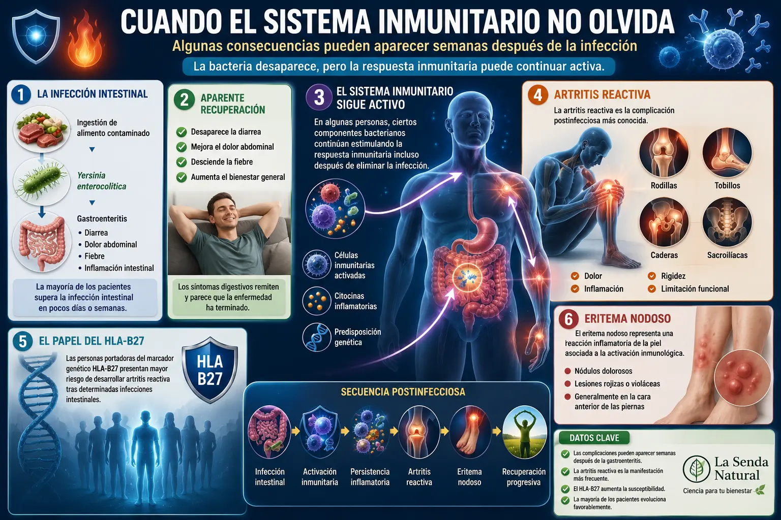 Cuando el sistema imune no olvida