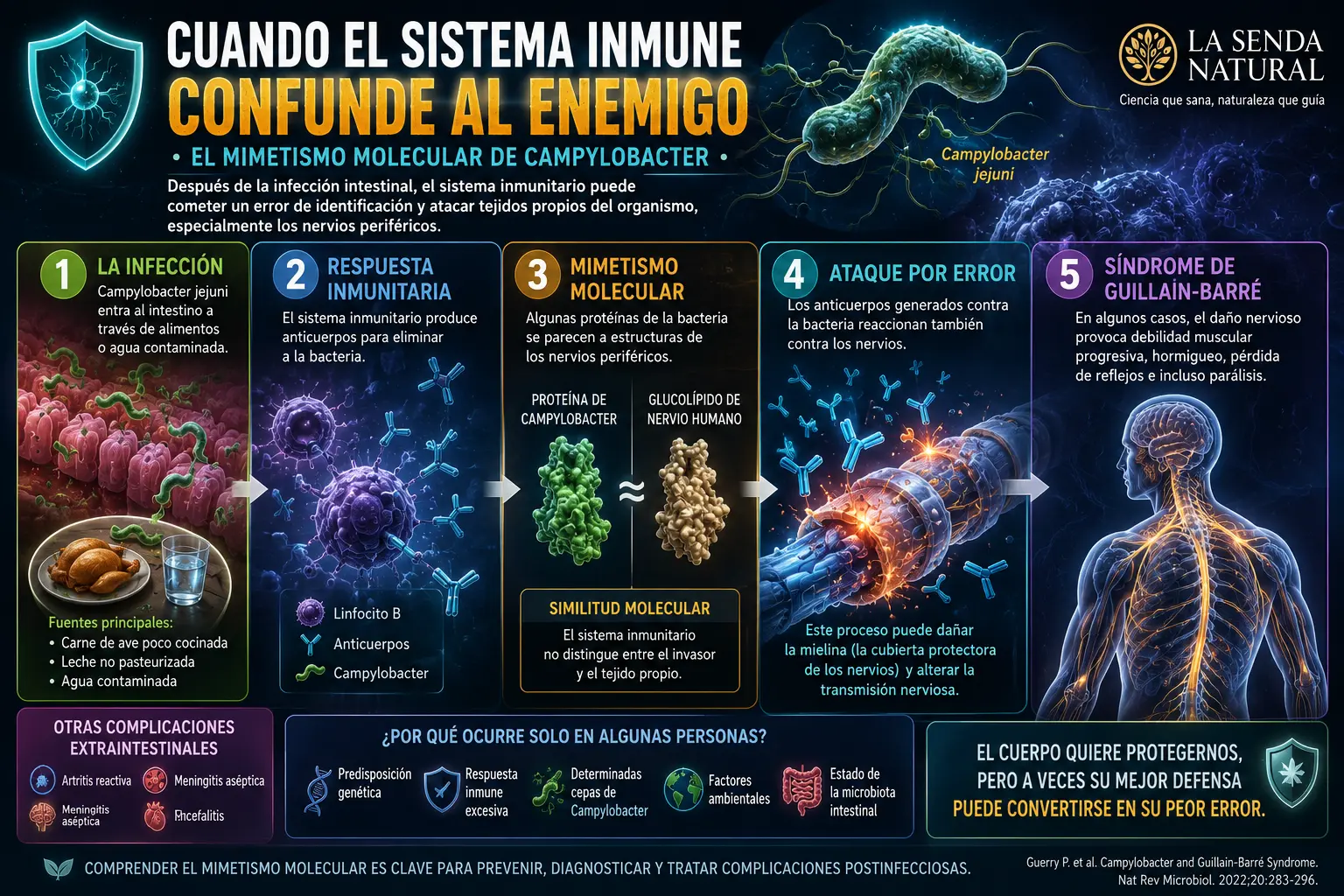 Campylobacter 5 Cuando el sistema inmune confunde el enemigo