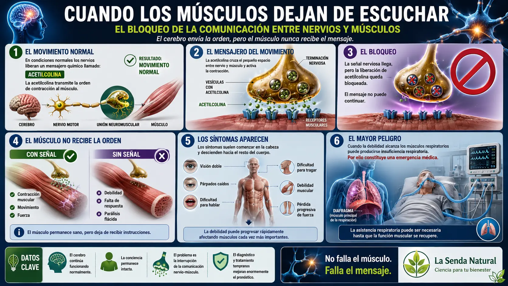 Cuando los musculos dejan de escuchar