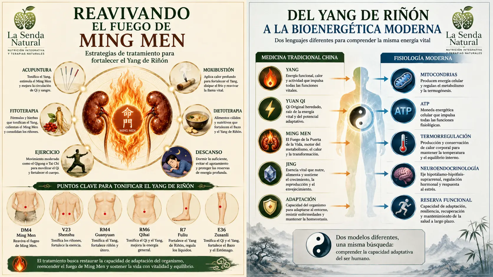 Del Yang de Riñón a la bioenergética moderna