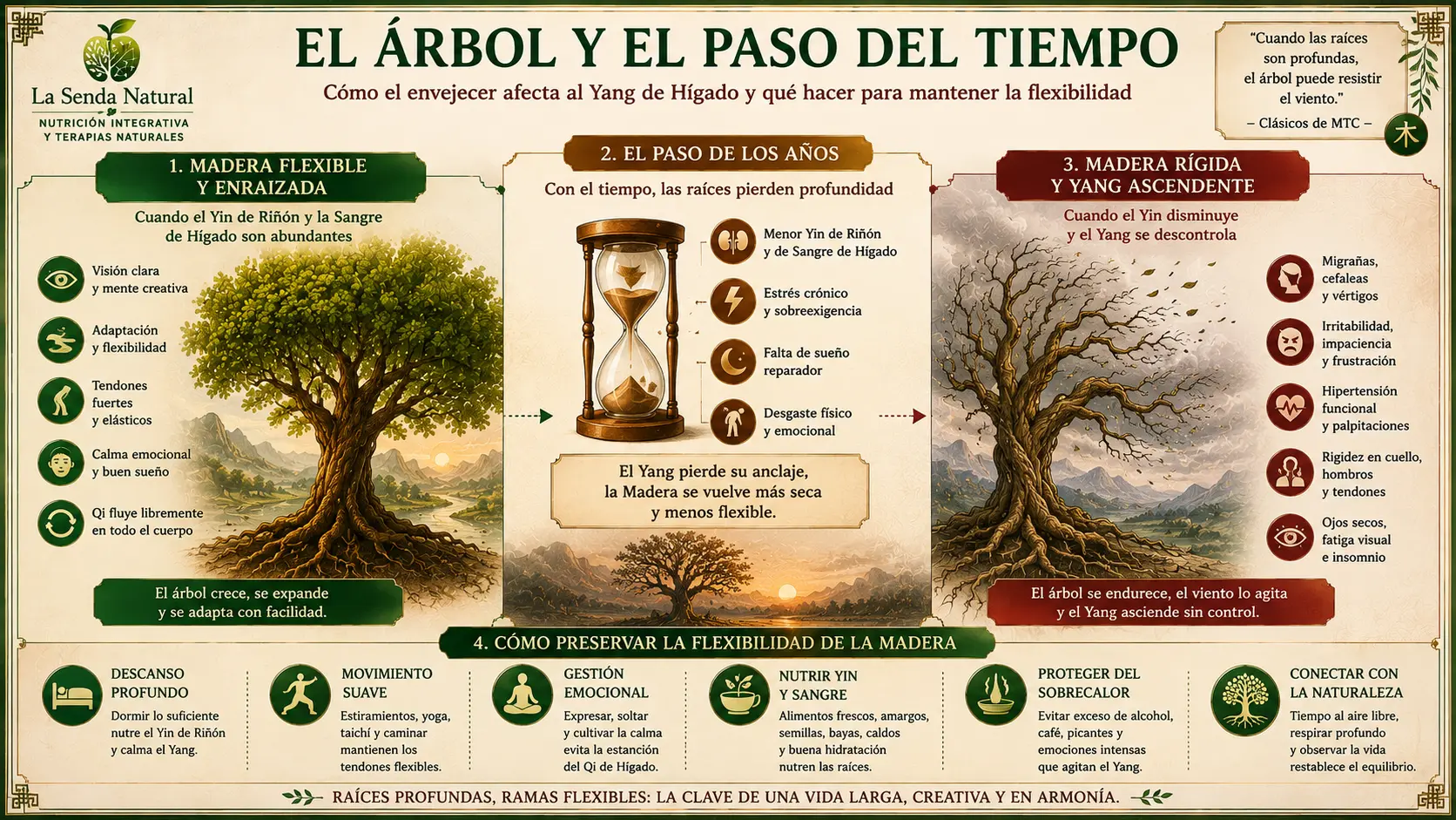El arbol y el paso del tiempo