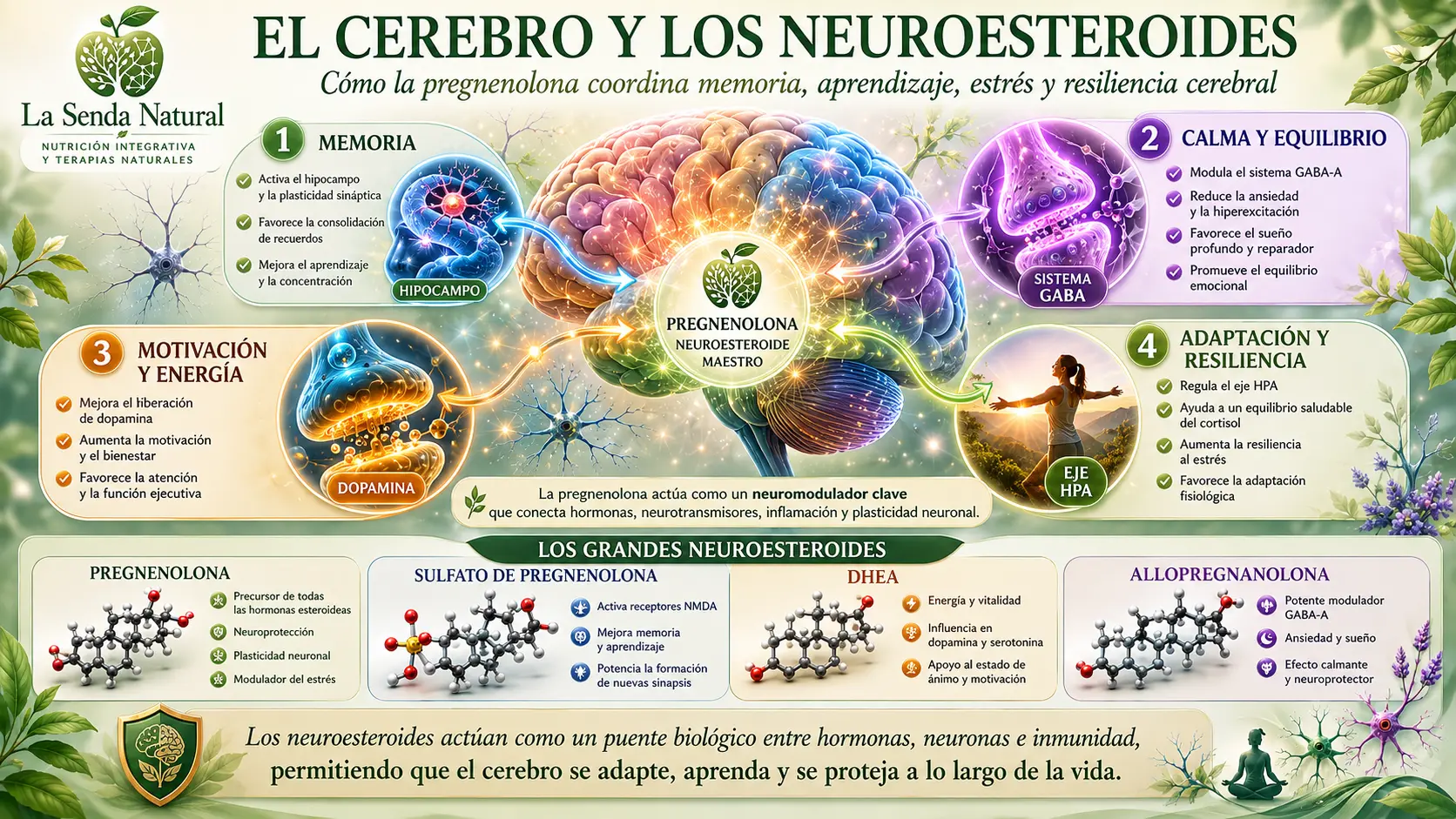 El cerebro y neurotransmisores