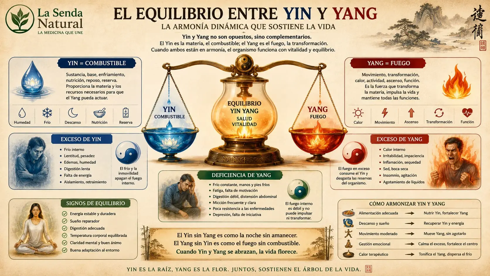 El equilibrio entre el Yin y el Yang