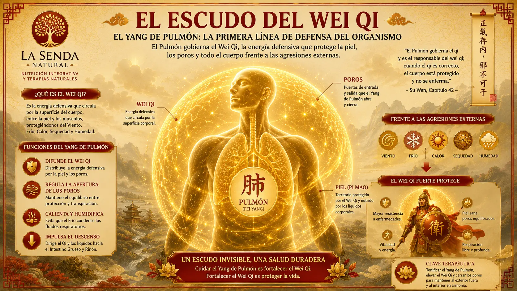 Yang del Pulmón e intestino grueso