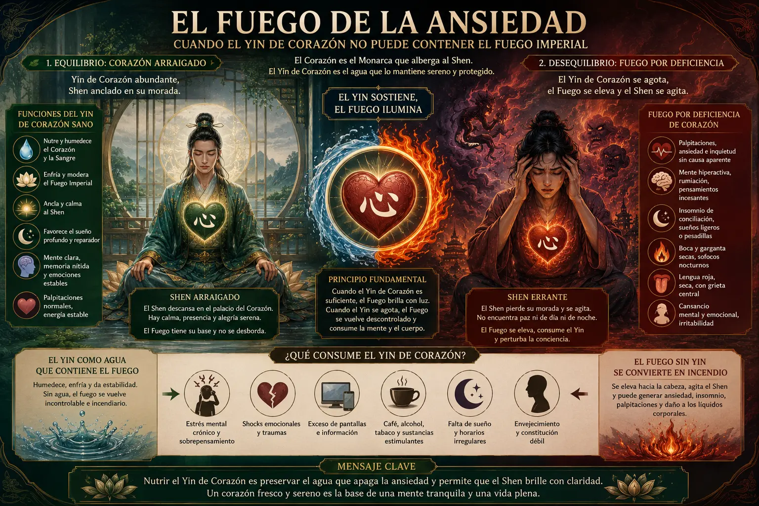 El fuego de la ansiedad