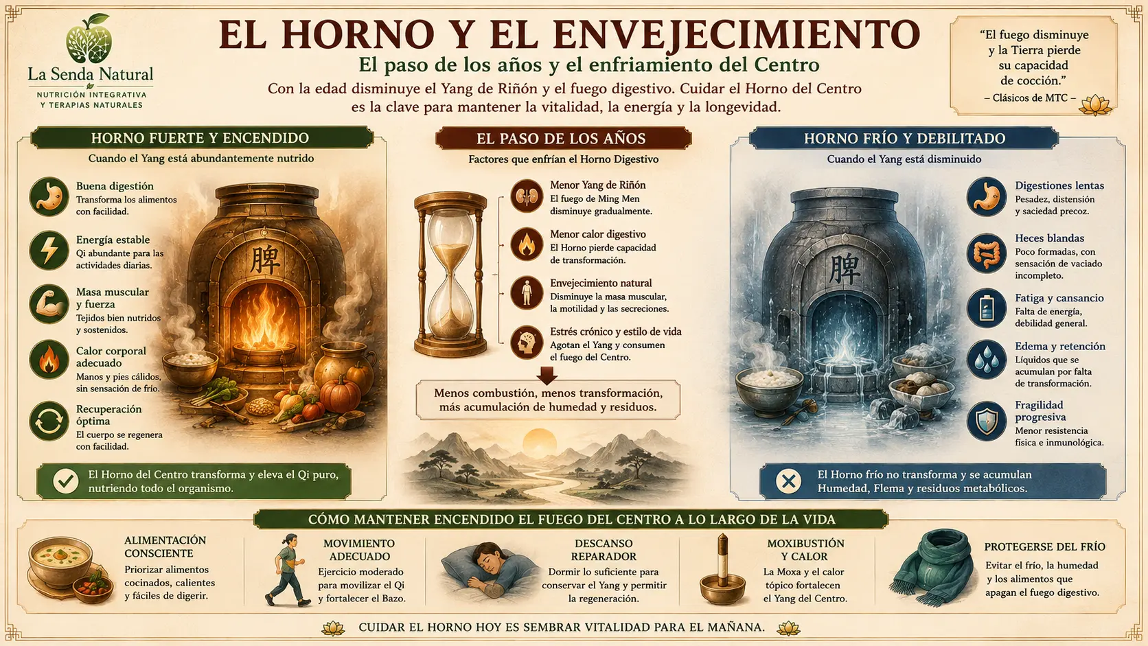 El horno y el envejecimiento