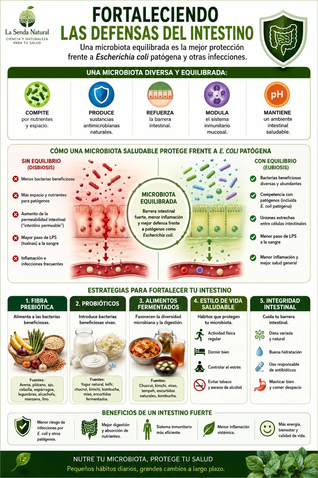 Fortaleciendo las defensas del intestino
