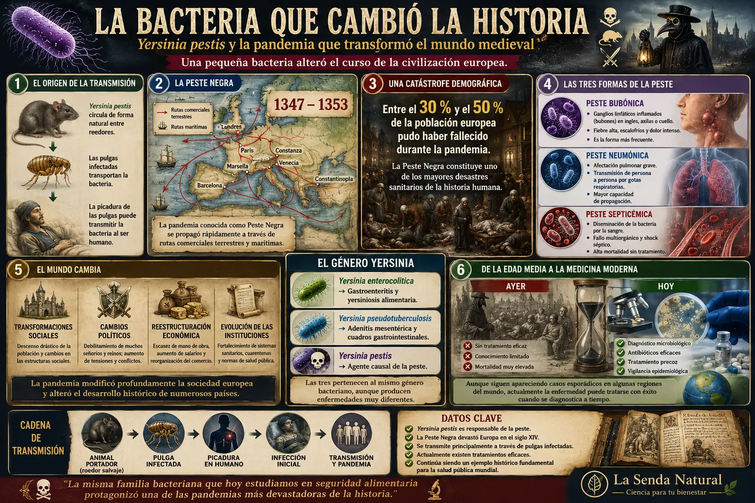 La bacteria que cambio la historia