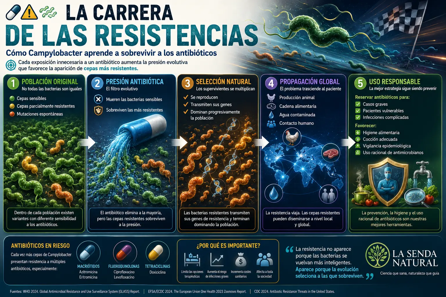 Campylobacter 6 La carrera de las resistencias