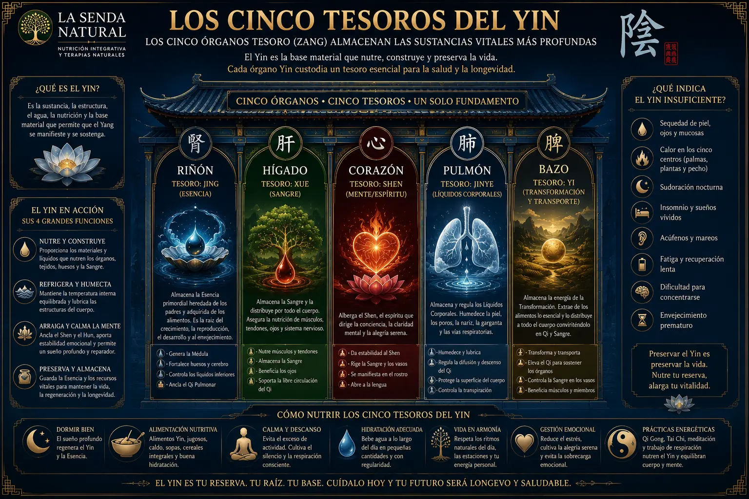 Los 5 pilares del Yin