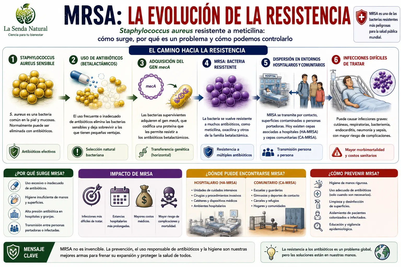 MRSA, la evolución de la resistencia