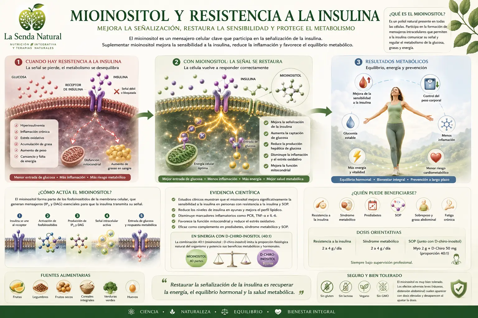 Mioinositols y resistencia a la insulina