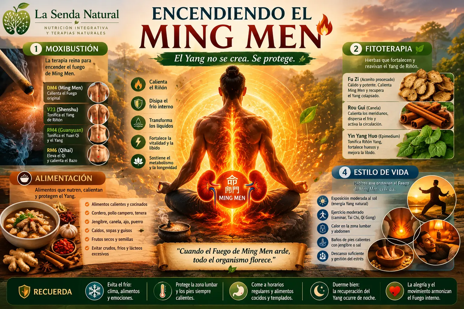 El fuego ancestral, Protegiendo el Mingmen
