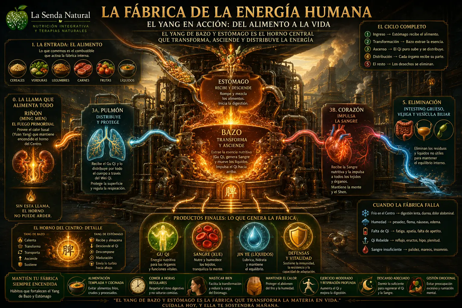 la fabrica de la energía Yang