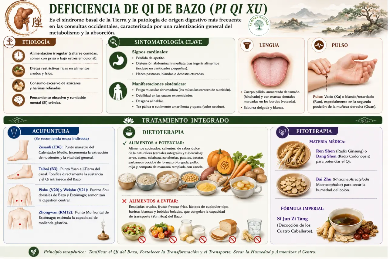 Deficiencia de Qi Bazo