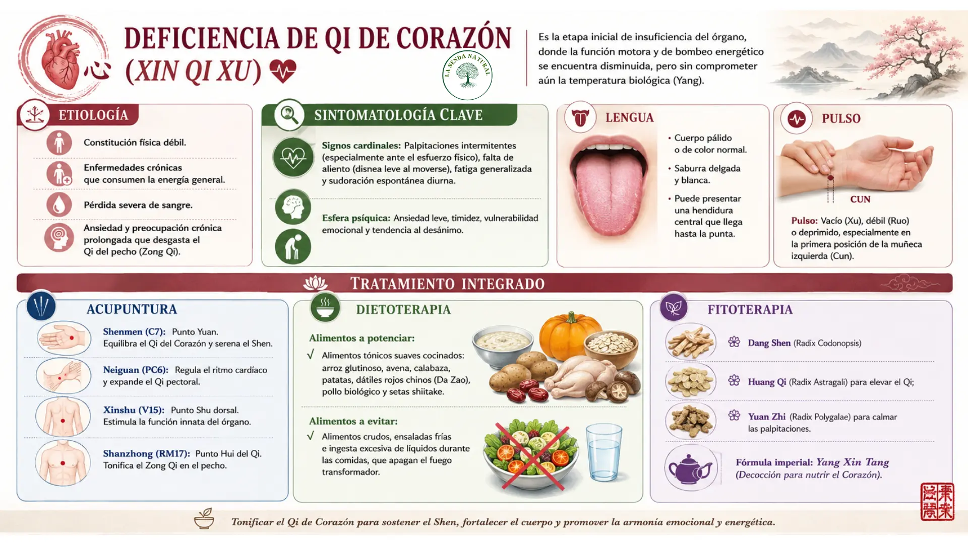 Deficiencia de Qi de Corazón