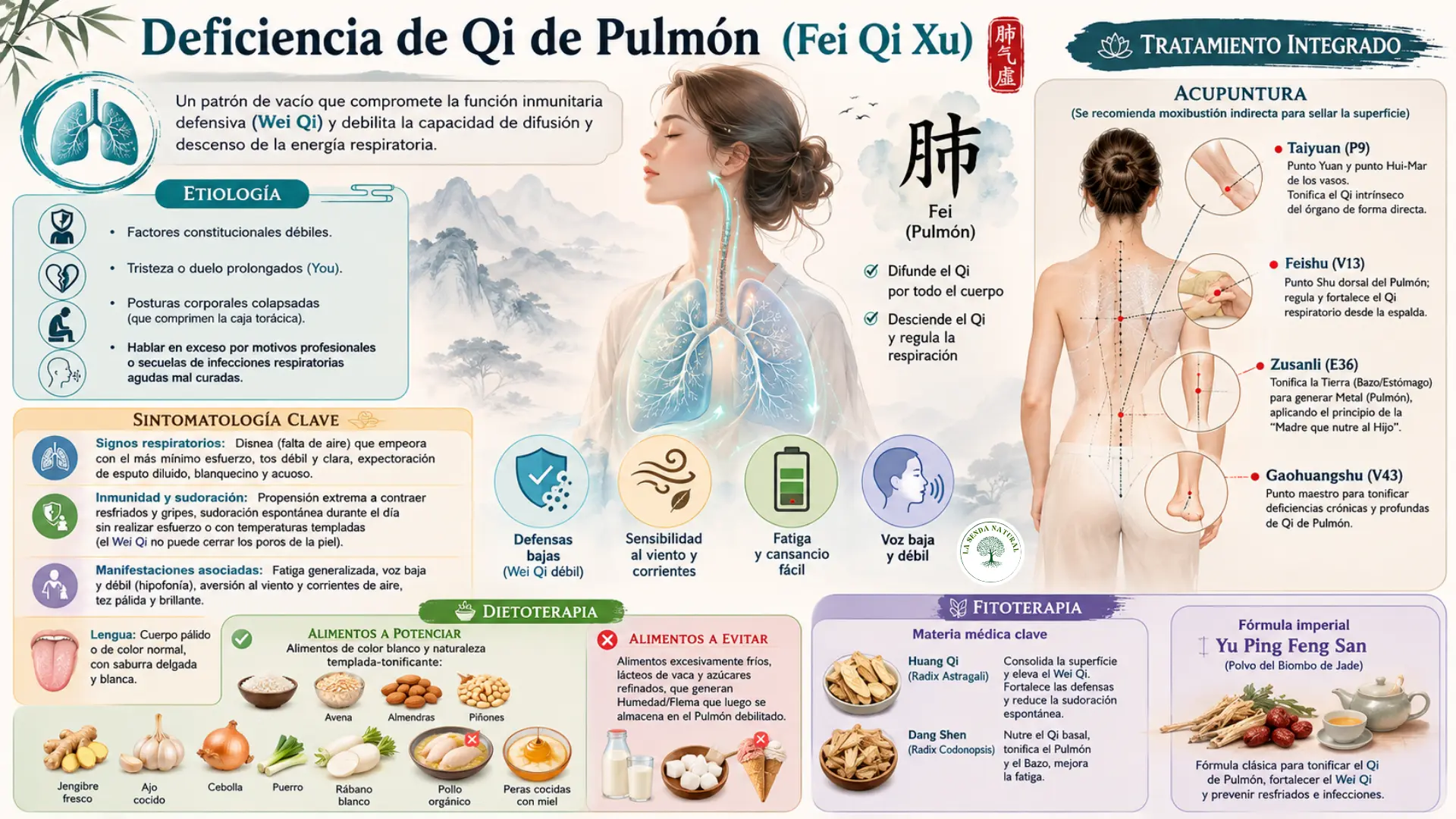 Deficiencia de Qi de Pulmón