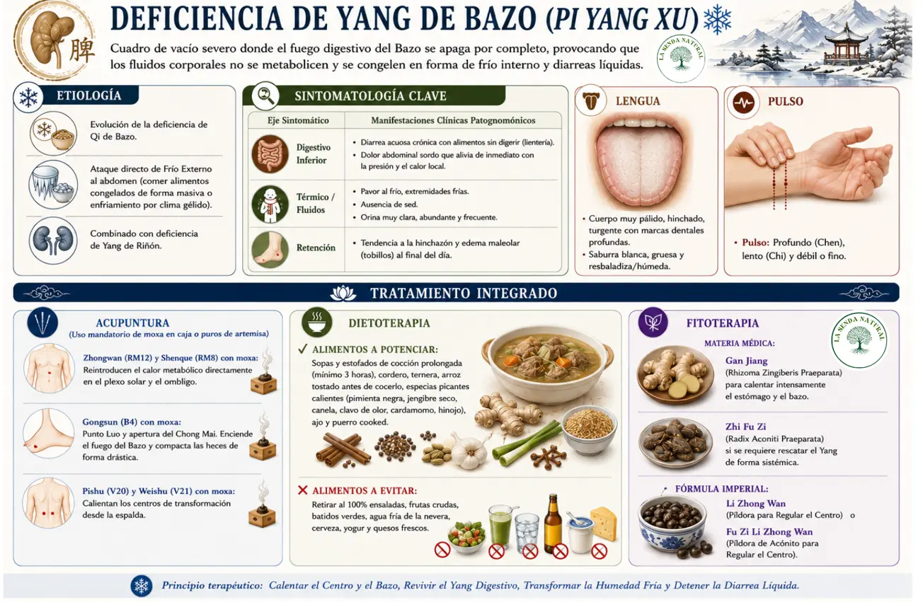Deficiencia de Yang de Bazo