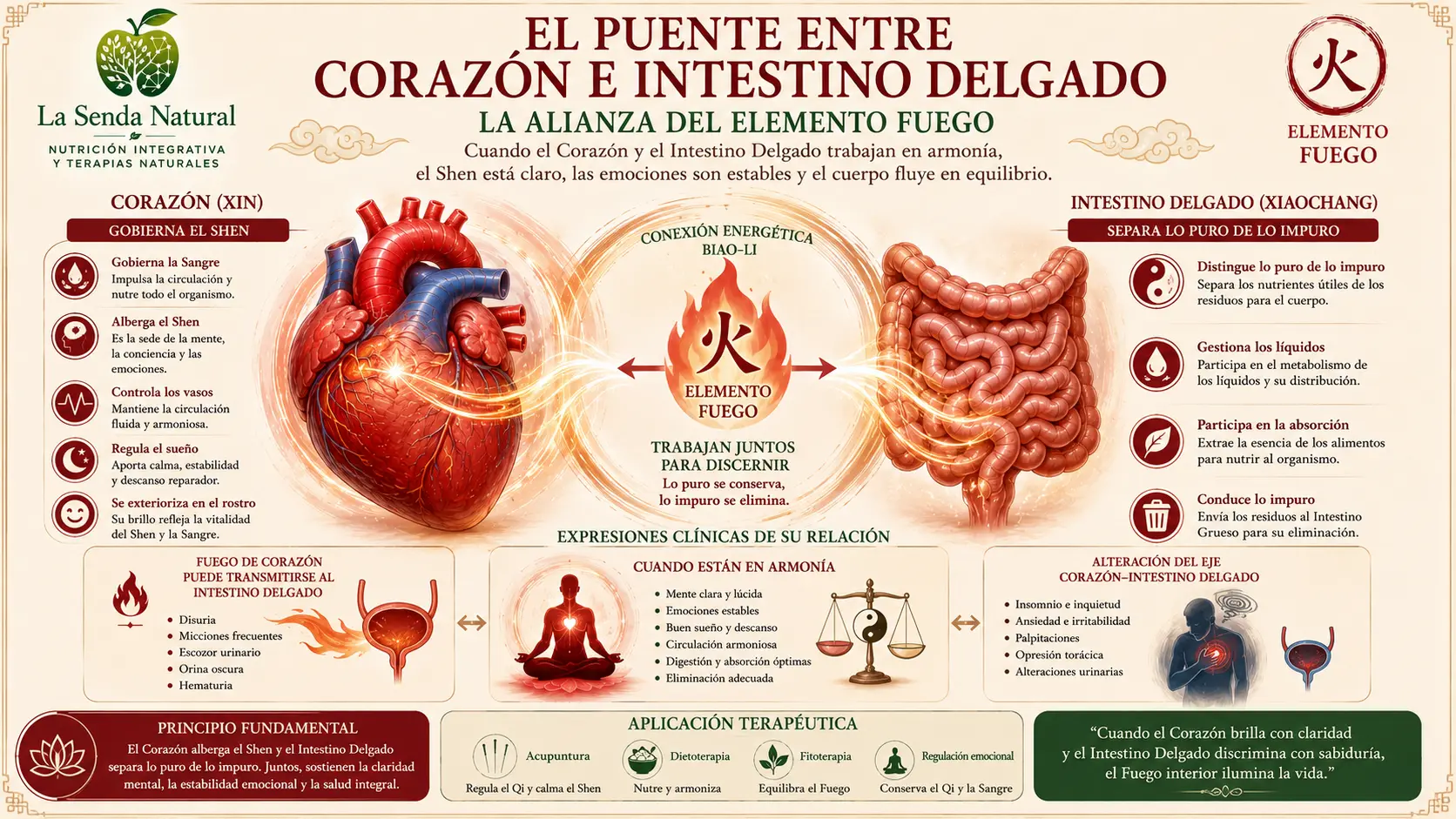 EL puente entre el corazón y el intestino delgado
