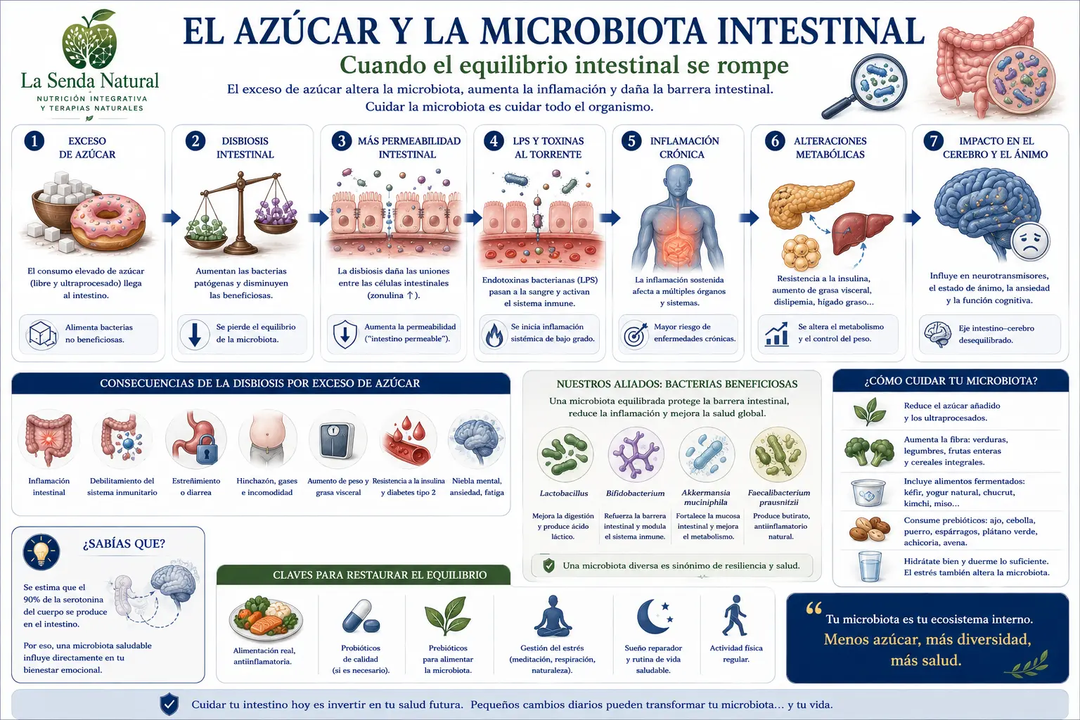 EL AZÚCAR 13 El azúcar y la microbiota intestinal