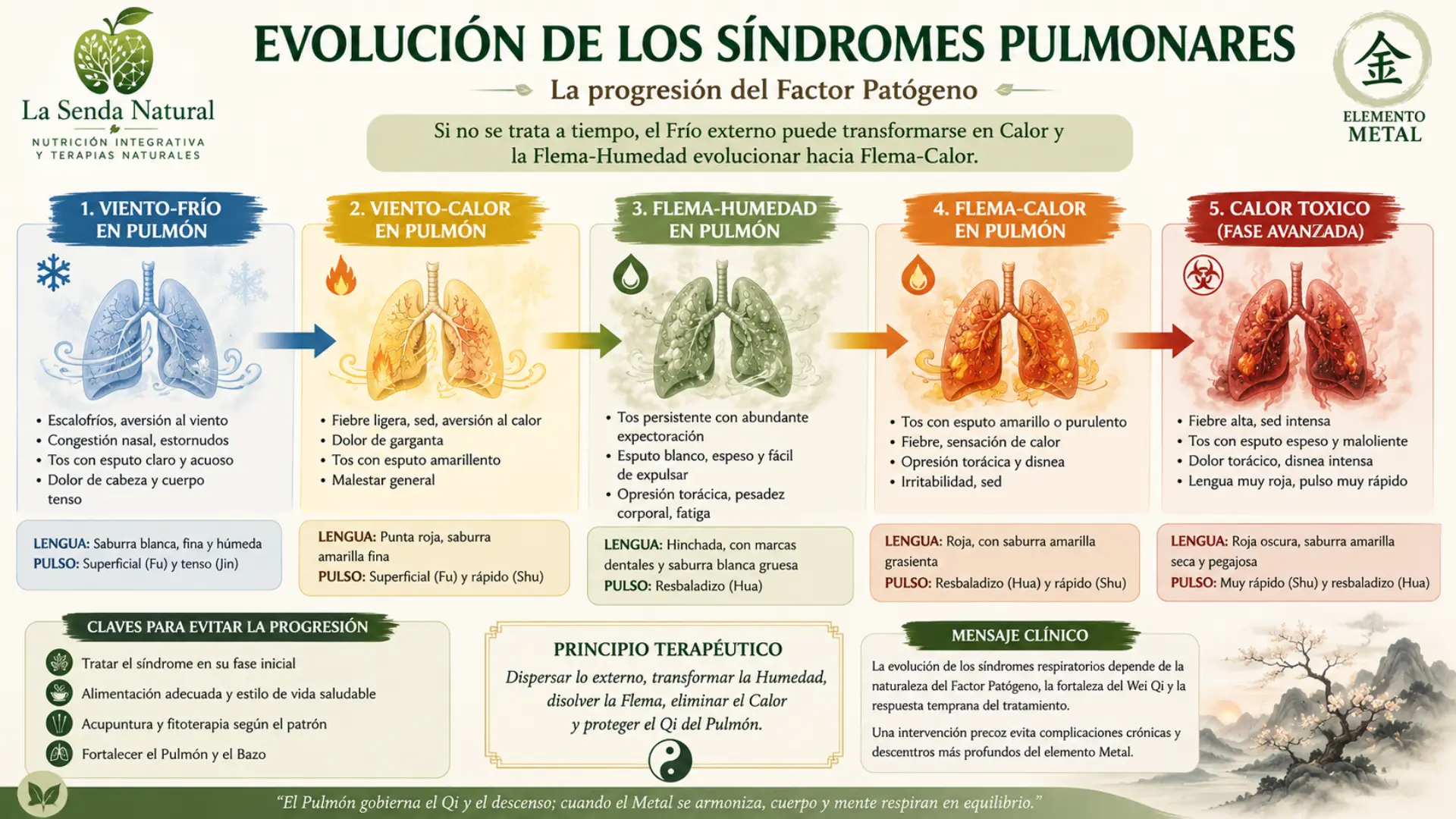 Evolución de los síndrome pulmonares