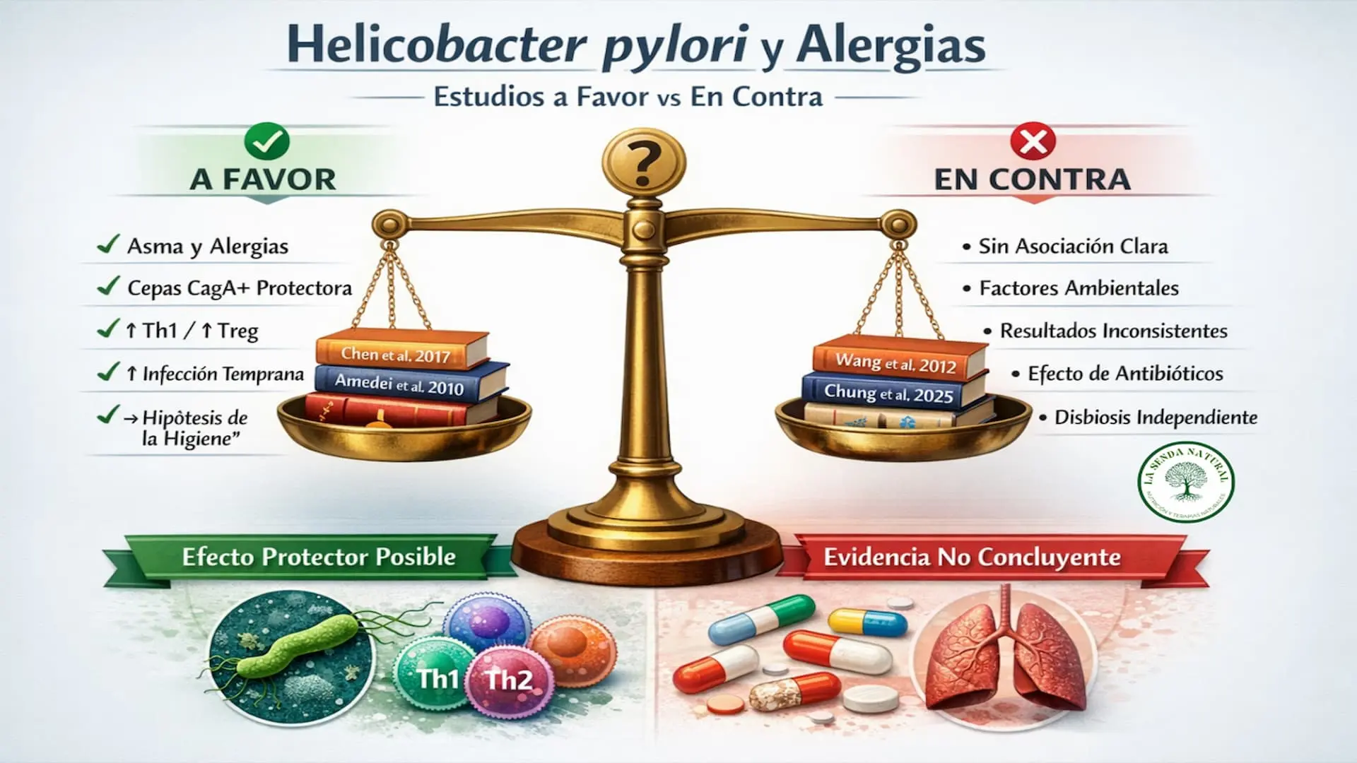 Helicobacter y su papel en las alergias