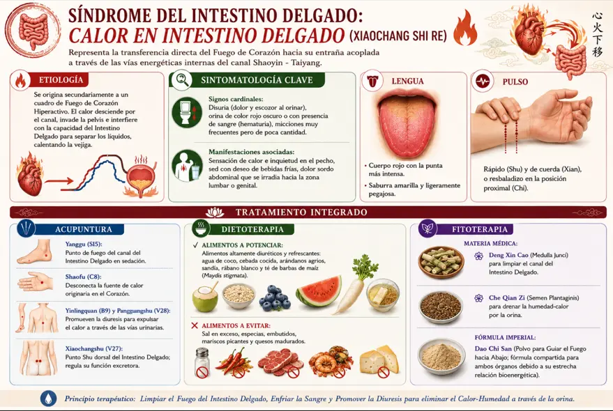 Síndrome del intestino delgado calor en intestino delgado