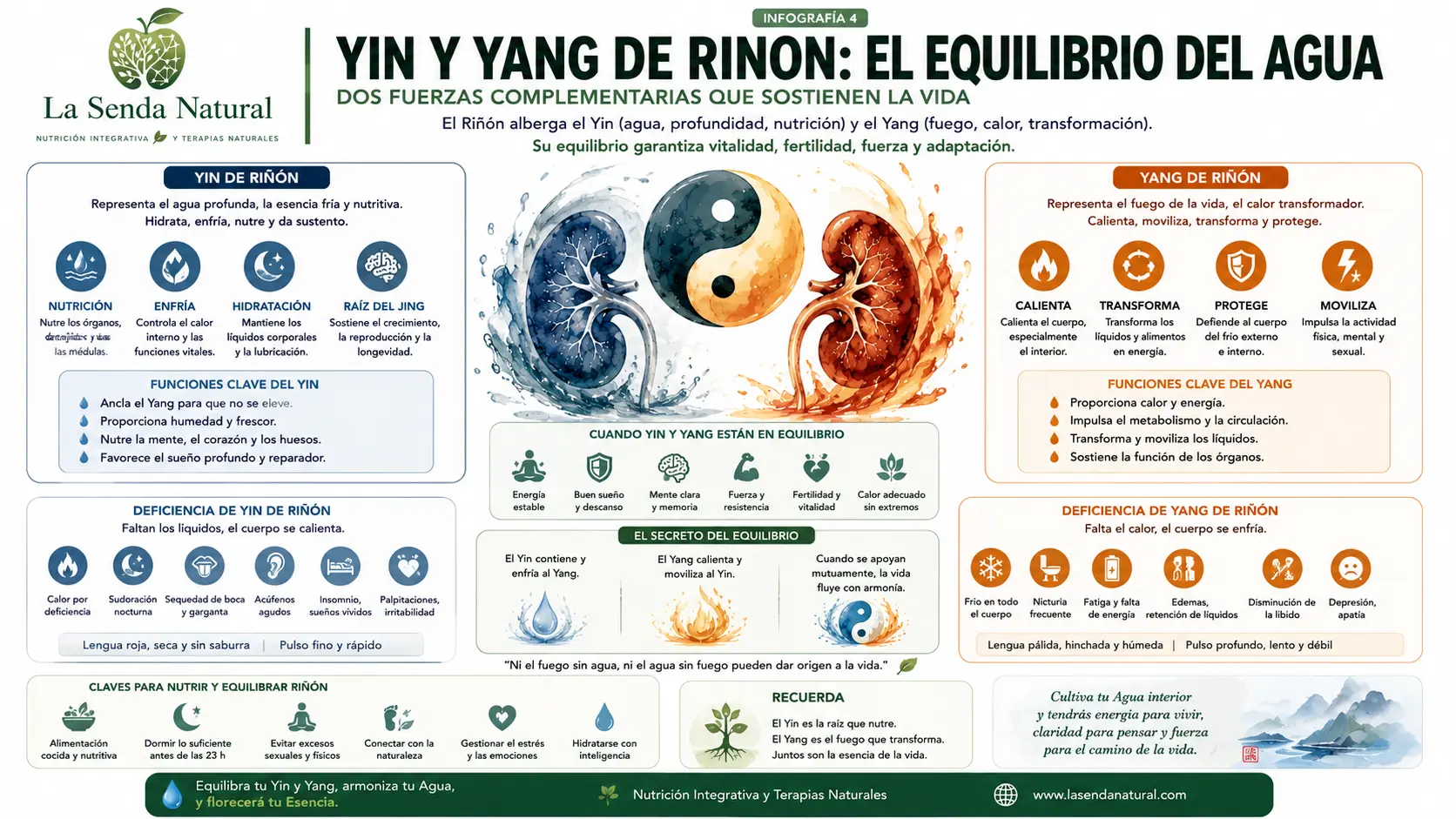 Yin y Yang el equilibrio del agua
